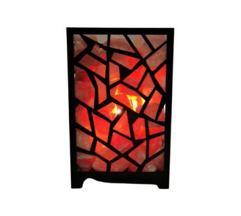 Wrought Iron Jungle Salt Lamp