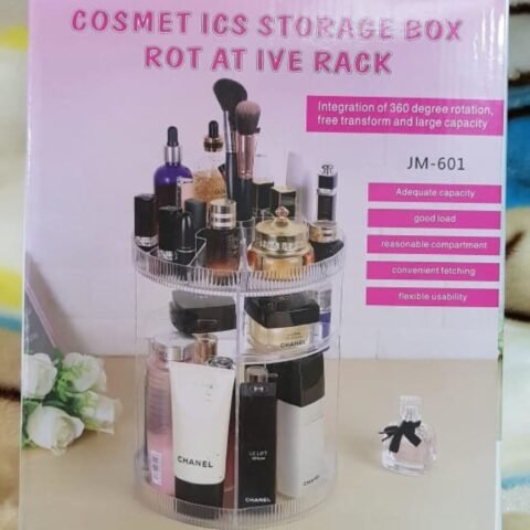Cosmetic storage box Rack