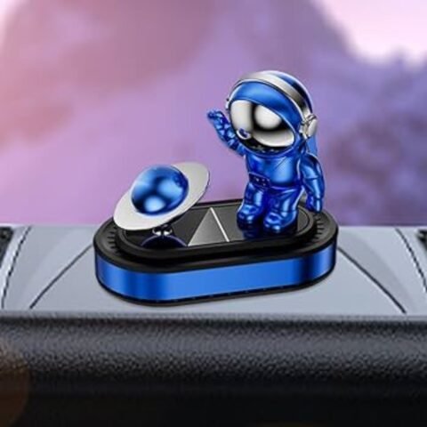 Generic Solar Car Air Freshener Astronaut Fragrance Diffuser