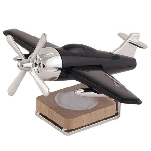 AEROPLANE Glider Solar Perfume Aroma Diffuser, Air Freshener for Car Dashboard
