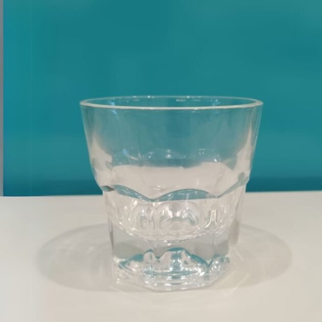 2pc Medium size Glass for Daily Drink and Reusable