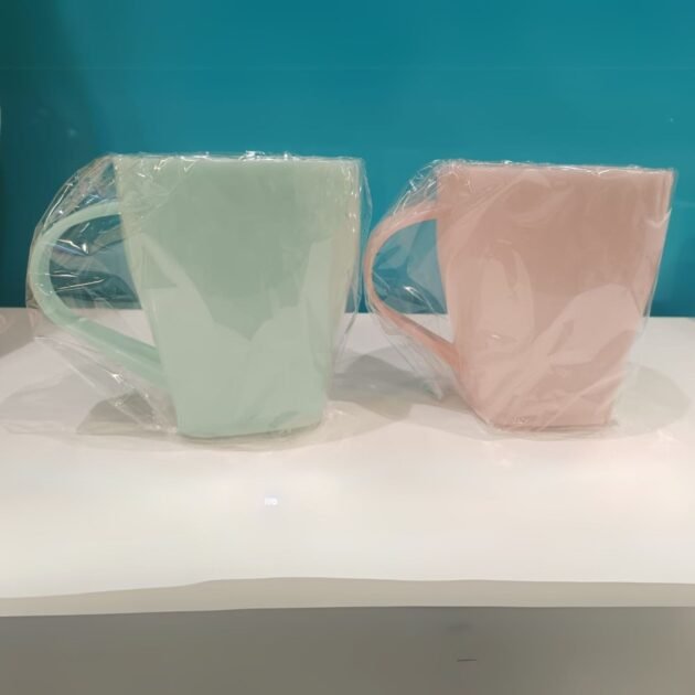 2 Pc Plain Cup for Tea or Coffee