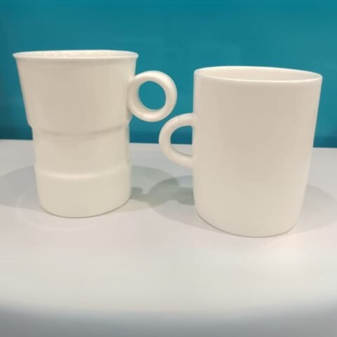 2 Pc Multipurpose Fancy Cup for Tea or Coffee