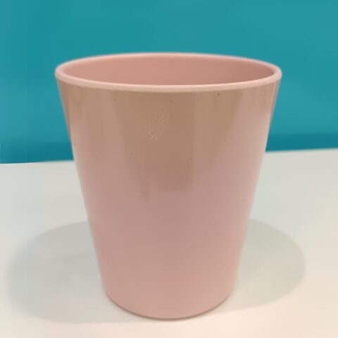 2 Pc Beautiful Pink Mug for Routine Usage