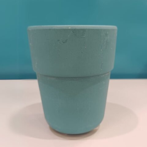 2 Pc Beautiful Plain Mug for Routine Usage