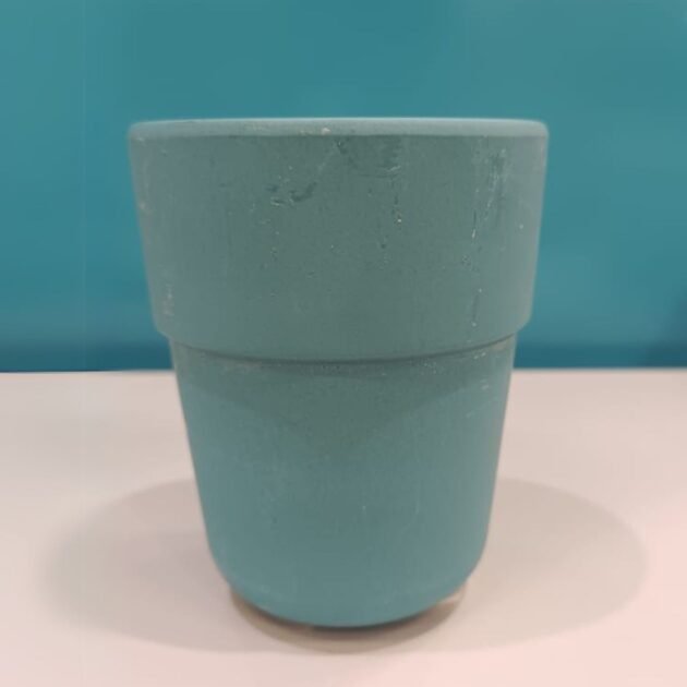 2 Pc Beautiful Plain Mug for Routine Usage