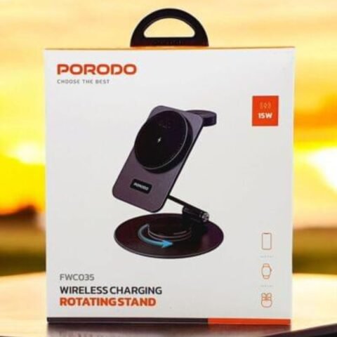 15W Wireless Rotating Charger with Stand