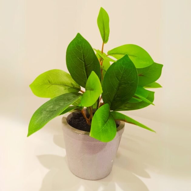 Philodendron painted Lady Artificial Plant - Image 2