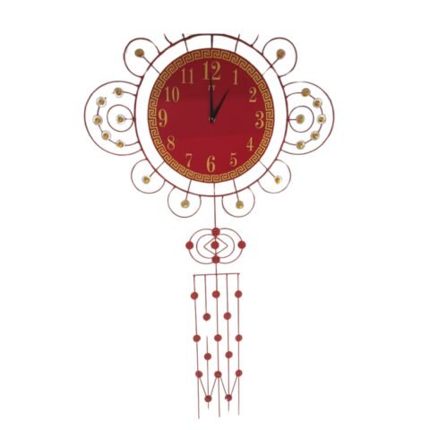 Beautiful Wall Clock for Your Home Décor Red Latest Fashion