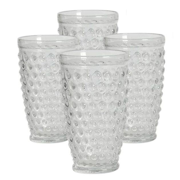 1 pc Transparent Decent Juice Glasses