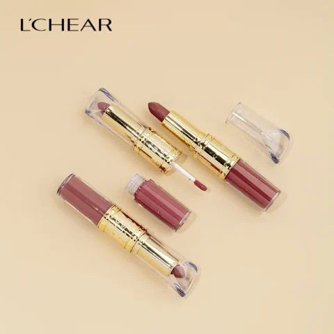 L'CHEAR METAL ROCK 2IN1 LIPSTICK AND LIPGLOSS