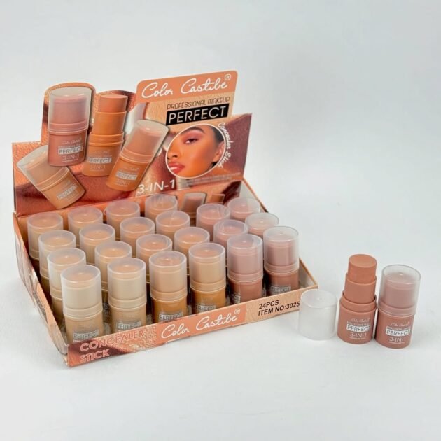 1 piece of 3 in 1 Concealer Stick of Perfect Makeup Professional