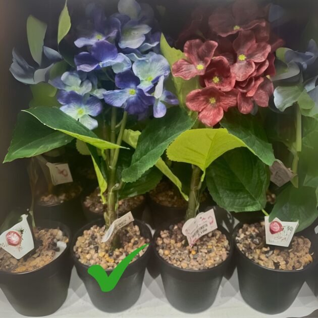 1 Piece purple Indoor Artificial Plant for Home Décor C207