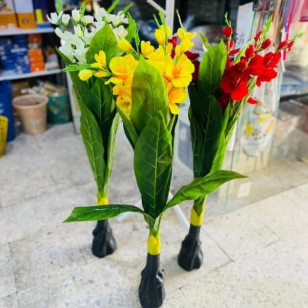 Red Indoor Artificial Flowers for Home Décor