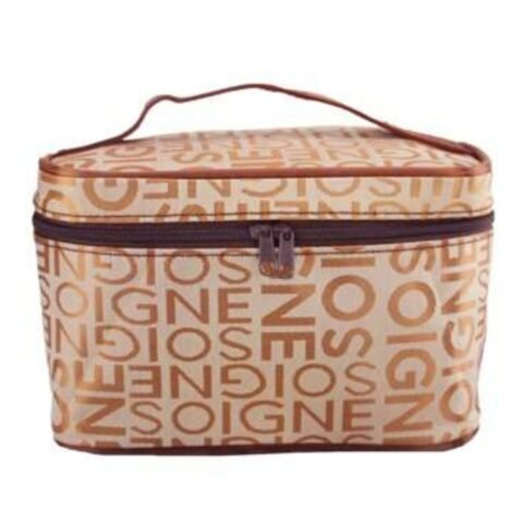 Large capacity Cosmetic bag foldable Storage