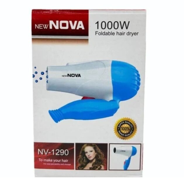 Nova 1000W Foldable Hair Dryer
