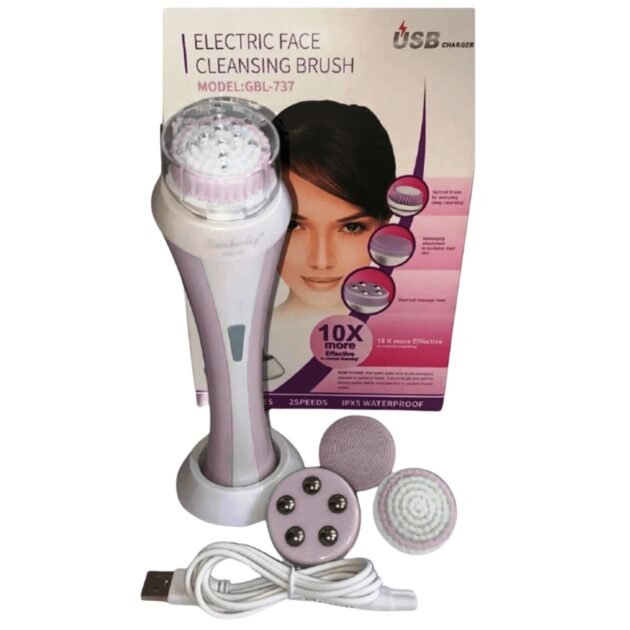 Rechargeable Electric Facial Cleanser & Massager