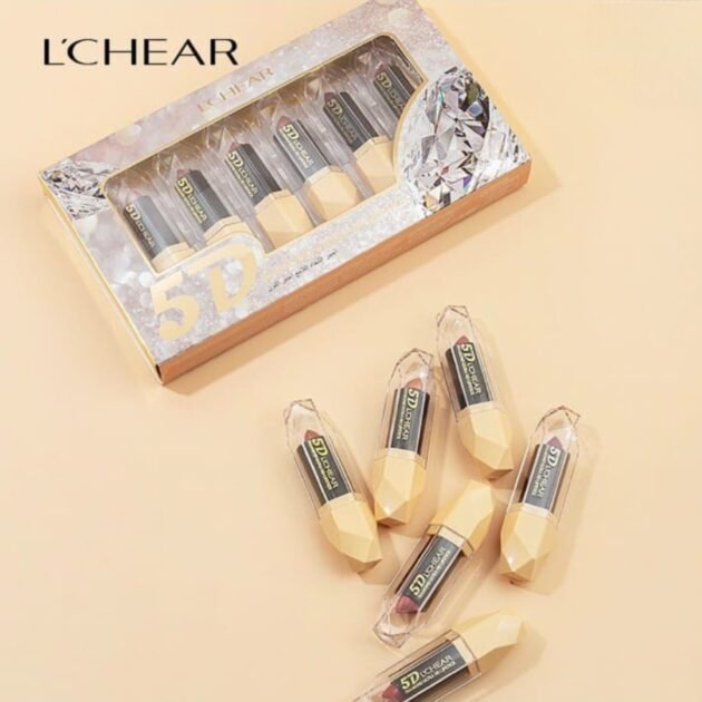 Contact Us for More Unique colors Lip Stick Waterproof with 6 colors